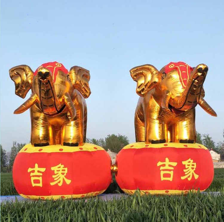 吉象立柱