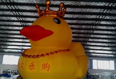 大黄鸭仿真气模